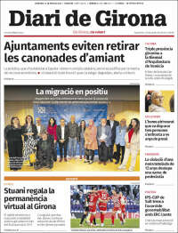Portada de Diari de Girona (Spain)
