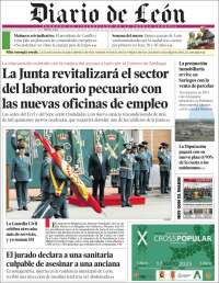 Portada de Diario de León (Spain)