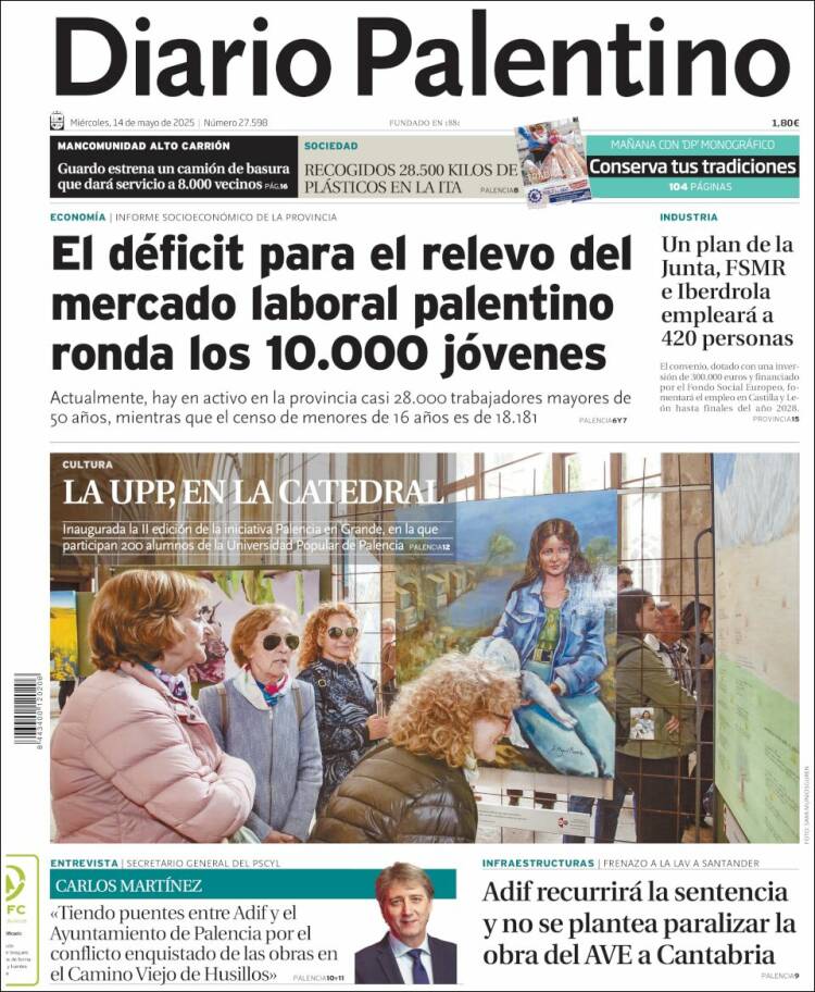 Portada de Diario Palentino (Spain)