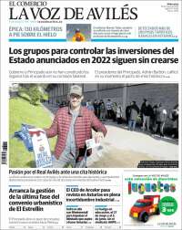 Portada de El Comercio - Avilés (Spain)