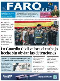 Portada de El Faro de Ceuta (Spain)