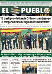 Portada de El Pueblo de Ceuta (Spain)