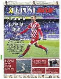 Portada de El Punt Avui - Girona (Spain)