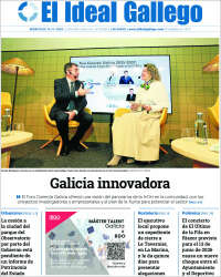 Portada de El Ideal Gallego (Spain)