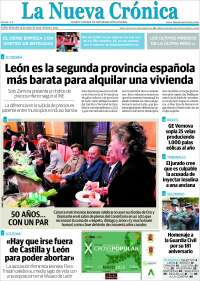 Portada de La Nueva Crónica (Spain)