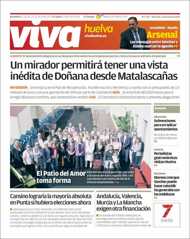 Portada de Viva Huelva (Spain)