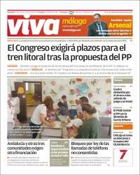 Portada de Viva Málaga (Spain)
