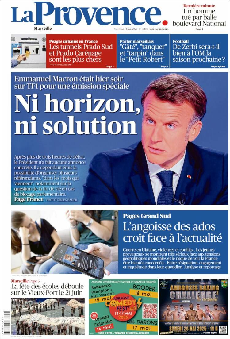 Portada de La Provence (France)