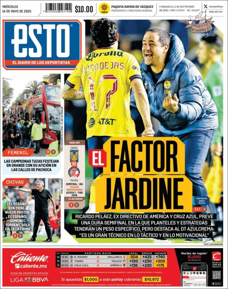 Portada de Esto (México)