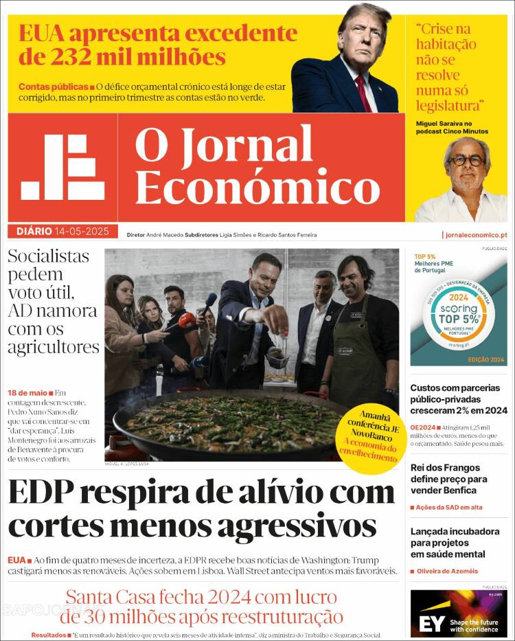 Portada de Oje (Portugal)
