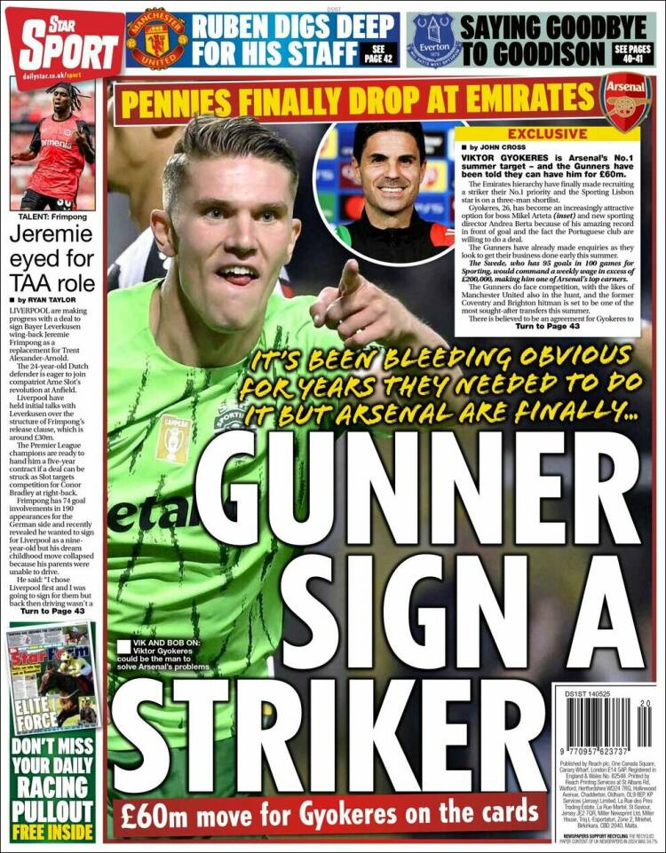 Portada de Star Sport (Reino Unido)