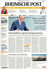 Portada de Rheinische Post (Allemagne)