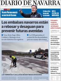 Portada de Diario de Navarra (Spain)