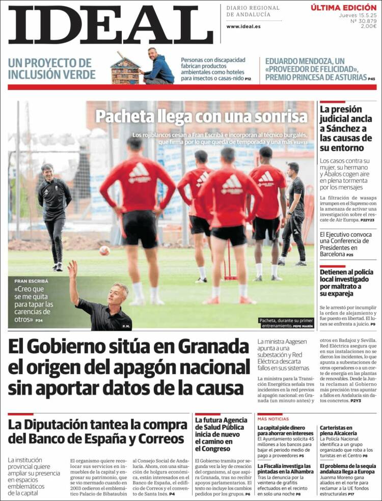 Portada de Ideal (España)