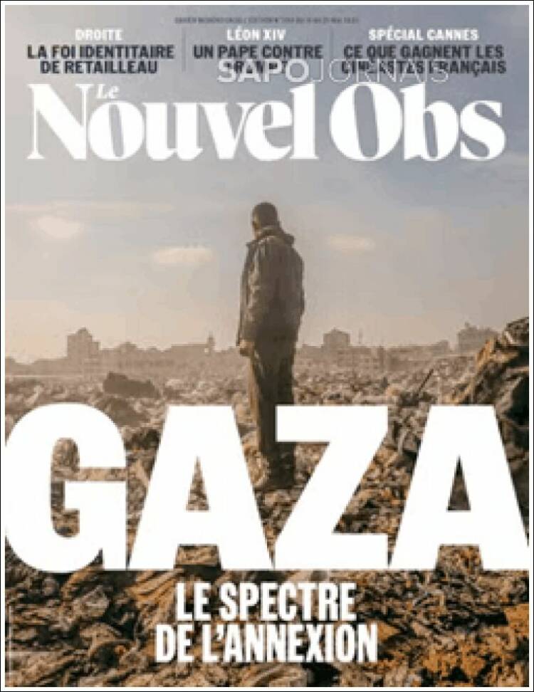 Portada de Le Nouvel Observateur (France)