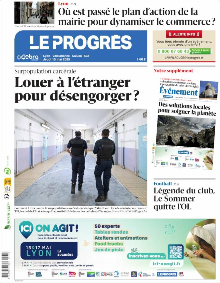 Portada de Progres de Fecamp (Francia)