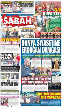 Portada de Sabah (Turkey)