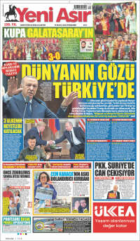 Portada de Yeni Asır (Turkey)