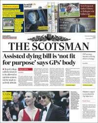 Portada de The Scotsman (United Kingdom)