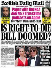 Portada de Scottish Daily Mail (United Kingdom)