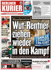 Portada de Berliner Kurier - Startseite BK (Alemania)
