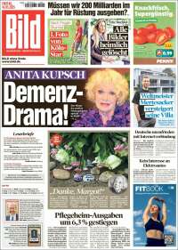 Portada de Bild (Alemania)