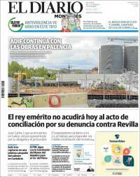 Portada de El Diario Montañés (Espagne)