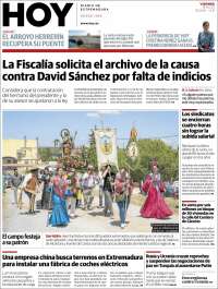 Portada de Hoy - Badajoz (España)