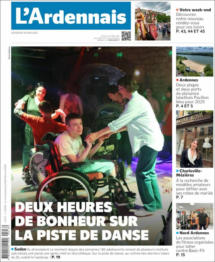 Portada de L'Ardenais (Francia)