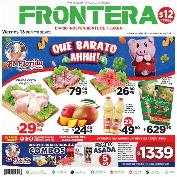 Portada de Frontera (Mexique)