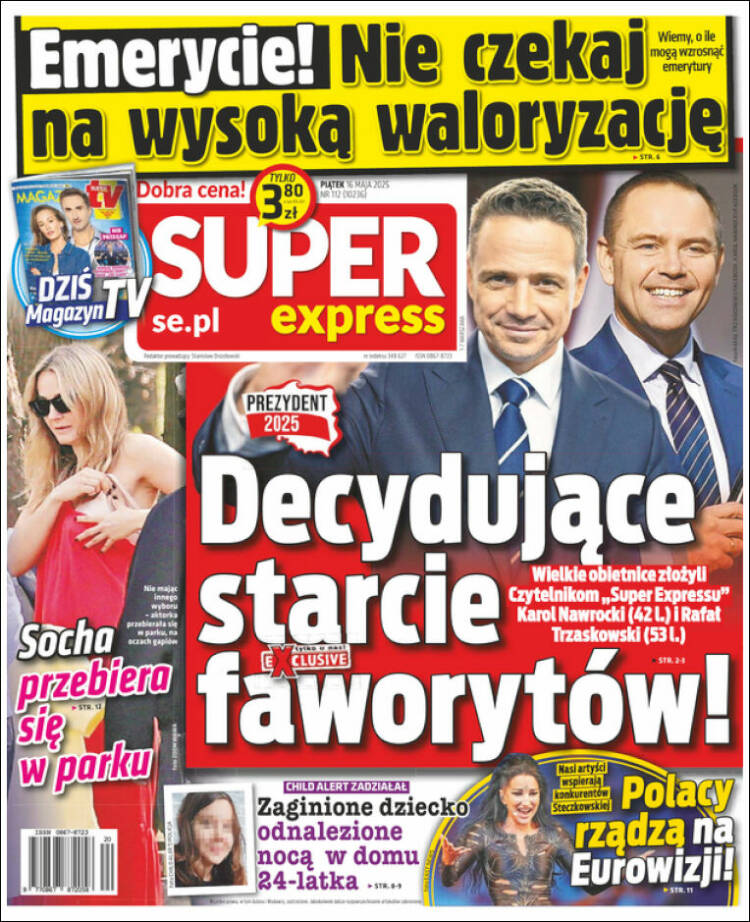 Portada de Super Express (Polonia)