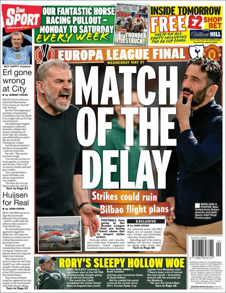 Portada de Star Sport (Reino Unido)