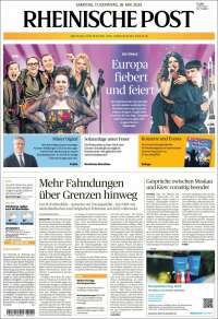 Portada de Rheinische Post (Alemania)