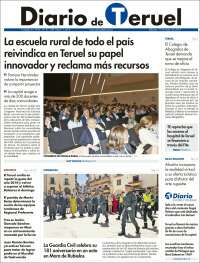 Portada de Diario de Teruel (Espagne)