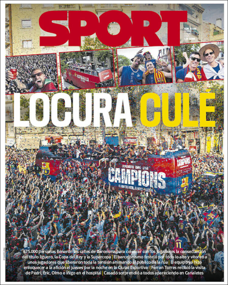 Portada de Sport (España)