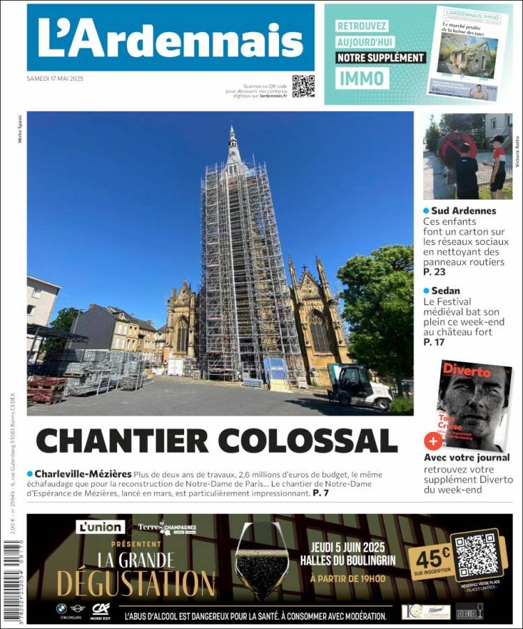 Portada de L'Ardenais (France)