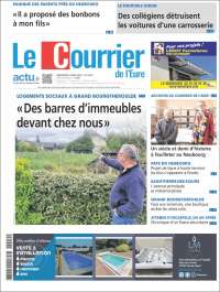 Portada de Le Courrier de l'Ouest (France)
