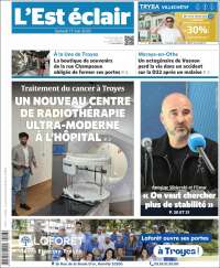 Portada de L'Est Eclair (France)