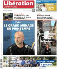 Portada de Libération Champagne (France)