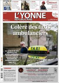 Portada de L'Yonne-Républicaine (France)