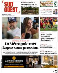 Portada de Sud Ouest (France)