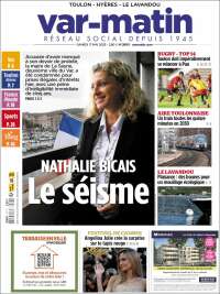 Portada de Var-Matin (France)