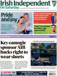Portada de Irish Independent (Irlanda)