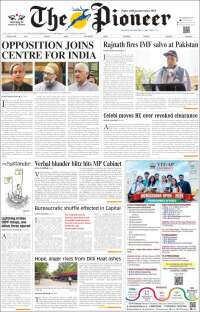 Portada de The Pioneer (India)