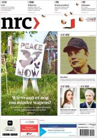 Portada de NRC Handelsblad (Países Bajos)
