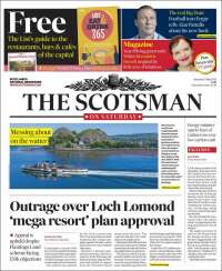Portada de The Scotsman (Royaume-Uni)