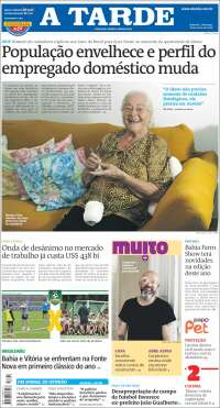 Portada de Diário A Tarde (Brésil)