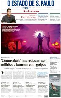 Portada de O Estado de São Paulo (Brésil)