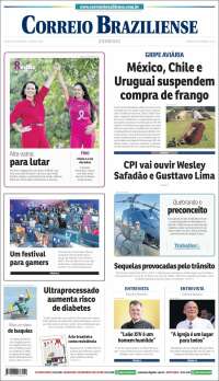 Portada de Correio Braziliense (Brésil)