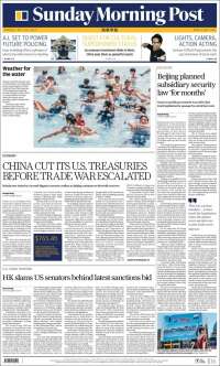 Portada de South China Morning Post (Chine)